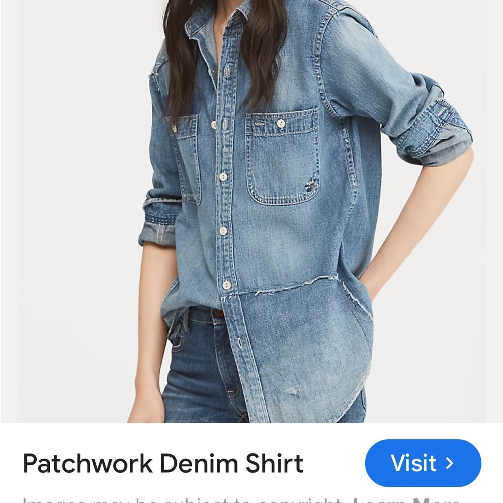Ralph Lauren Light Blue Denim Shirt